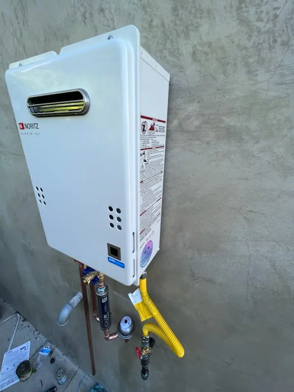 Tankless water heater installation for Tangletown homes